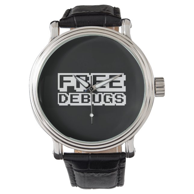 VRIJE DEBUGS HORLOGE (Voorkant)