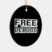 VRIJE DEBUGS KERAMISCH ORNAMENT (Rechts)