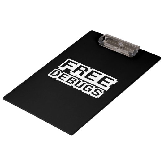 VRIJE DEBUGS KLEMBORD (Gekanteld)