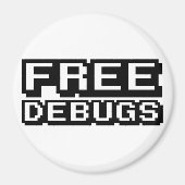 VRIJE DEBUGS MAGNEET (Voorkant)