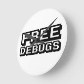 VRIJE DEBUGS RONDE KLOK (Hoek)