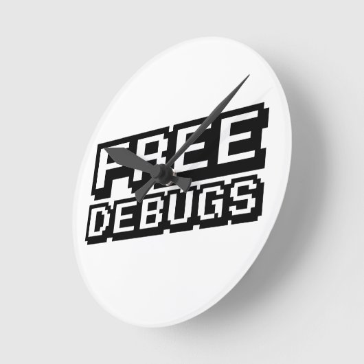 VRIJE DEBUGS RONDE KLOK (Hoek)