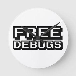 VRIJE DEBUGS RONDE KLOK