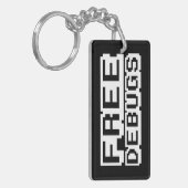 VRIJE DEBUGS SLEUTELHANGER (Voorkant Links)