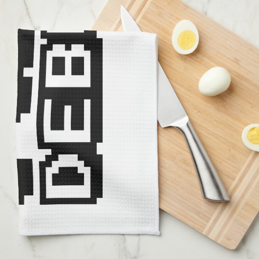 VRIJE DEBUGS THEEDOEK (Quarter Fold)