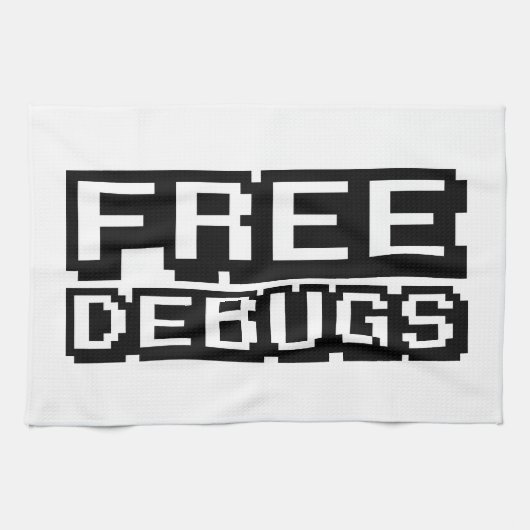 VRIJE DEBUGS THEEDOEK (Horizontaal)