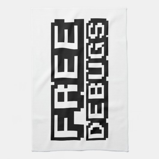 VRIJE DEBUGS THEEDOEK (Verticaal)