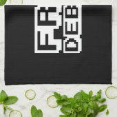 VRIJE DEBUGS THEEDOEK (Gevouwen)