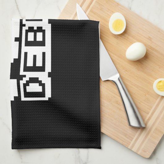 VRIJE DEBUGS THEEDOEK (Quarter Fold)