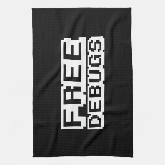 VRIJE DEBUGS THEEDOEK (Verticaal)