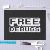 VRIJE DEBUGS TISSUEPAPIER (Craft)