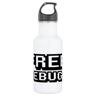 VRIJE DEBUGS WATERFLES 