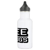 VRIJE DEBUGS WATERFLES  (Rechts)