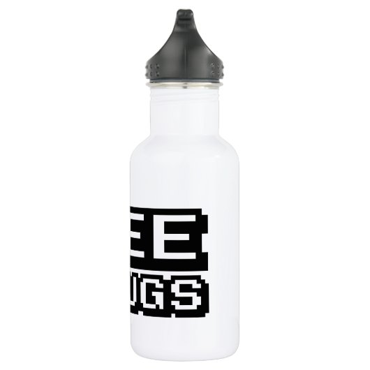 VRIJE DEBUGS WATERFLES (Rechts)