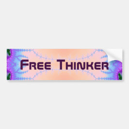 Vrije Denker 9 Bumpersticker