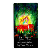 VRIJE DREAMING OP DE RODE STROOM ETIKET (Voorkant)