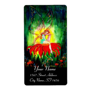 VRIJE DREAMING OP DE RODE STROOM ETIKET