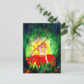 VRIJE DREAMING OP DE STROOM BRIEFKAART (Staand voorkant)