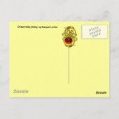 VRIJE DREAMING OP DE STROOM BRIEFKAART (Achterkant)