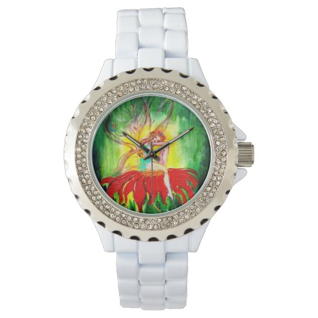 VRIJE DREAMING OP EEN RODE STROOM HORLOGE (Voorkant)