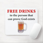 Vrije Drinken Muismat (Met muis)