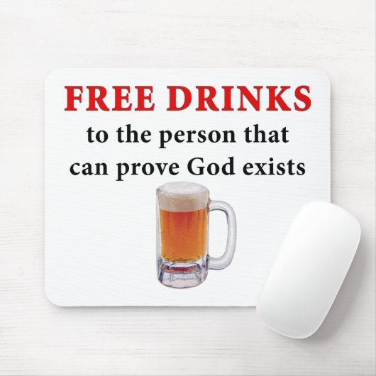 Vrije Drinken Muismat (Met muis)