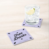 Vrije Drinken sparen het Onderzetter van de Datum (Insitu)