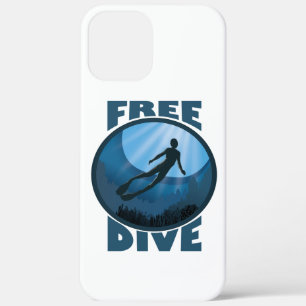 Vrije duik - de oceaan roept freediver aan Case-Mate iPhone case