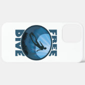 Vrije duik - de oceaan roept freediver aan Case-Mate iPhone case (Achterkant / Rechts)