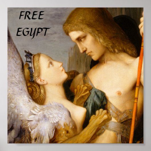 VRIJE EGYPTE POSTER (Voorkant)