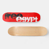 VRIJE EGYPTE SKATEBOARD (Horizontaal)