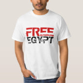VRIJE EGYPTE T-SHIRT (Voorkant)