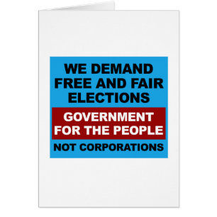 Vrije en eerlijke verkiezingen