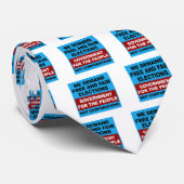 Vrije en eerlijke verkiezingen stropdas (Opgerold)