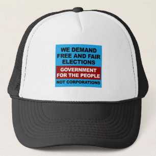 Vrije en Eerlijke Verkiezingen Trucker Pet