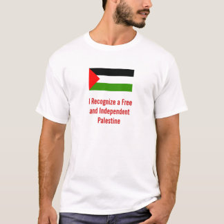 VRIJE EN ONAFHANKELIJKE PALESTINE T-SHIRT