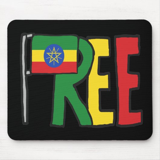 Vrije Ethiopië Muismat (Voorkant)