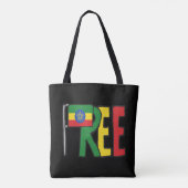 Vrije Ethiopië Tote Bag (Achterkant)