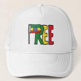 Vrije Ethiopië Trucker Pet
