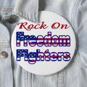 VRIJE FIGHTERS RONDE BUTTON 6,0 CM (In situ)