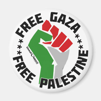 vrije gaza palestine magneet