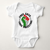 vrije gaza palestine romper (Voorkant)