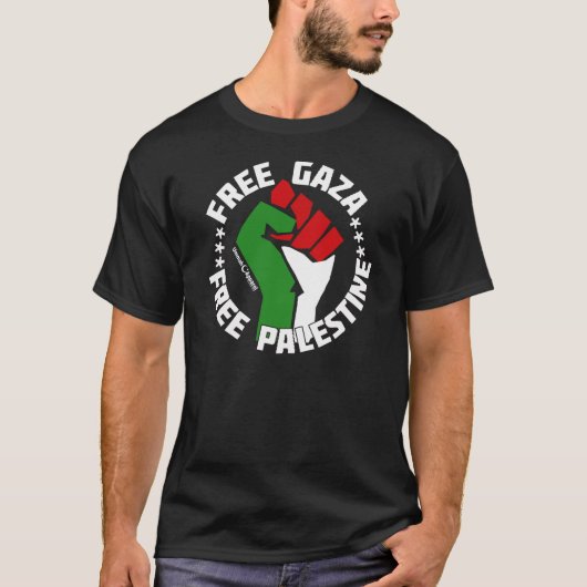 vrije gaza palestine t-shirt (Voorkant)