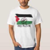 Vrije Gaza, red Palestina T-shirt (Voorkant)