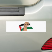 Vrije Gaza-vrije Palestina Bumpersticker (Op auto)