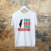 Vrije Gaza-vrije Palestina T-shirt