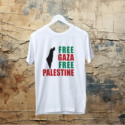 Vrije Gaza-vrije Palestina T-shirt