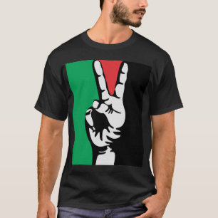 vrije gazavrije palestine PEACE FLAG T-shirt