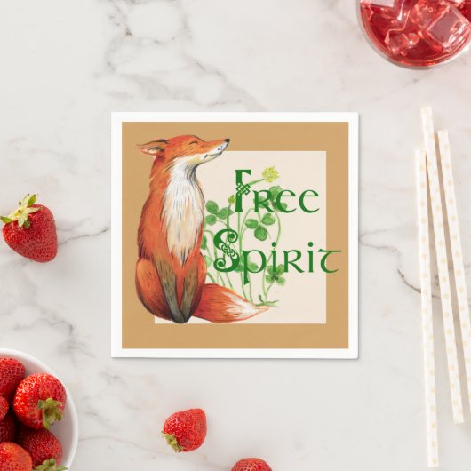 vrije gedistilleerde vos servetten (Insitu)