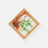 vrije gedistilleerde vos servetten (Hoek)